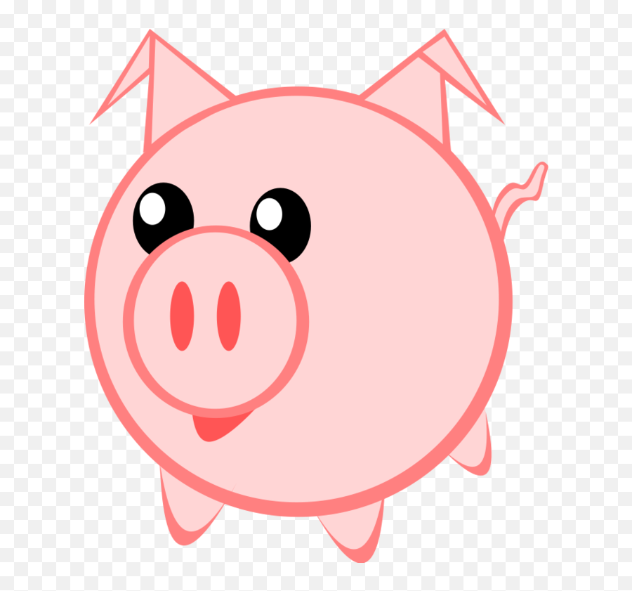 Pig Face Clipart - Cartoon Pig Transparent Background Emoji,Pig Face Emoji