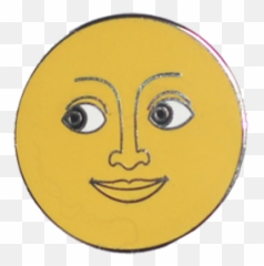 Light Side Of The Moon - Smiley Emoji