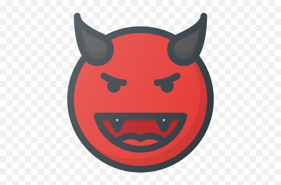 Devil Emoji Emote Emoticon Emoticons Icon - Icon,Devil Emoji Png