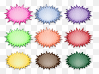 Set Of Blank Bubble Stickers - Emoji