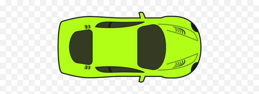 Bright Green Racing Car Vector - Race Car Top Down Png Emoji,Praying Mantis Emoji