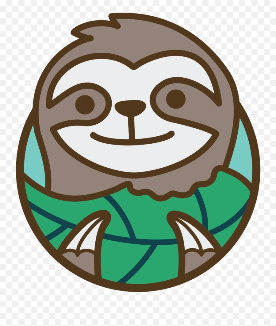 Sloth Salad - Clip Art Emoji,Sloth Emoticon
