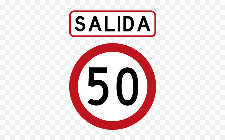 Colombia Road Sign Sr - Sr 30b Emoji,Exit Sign Emoji