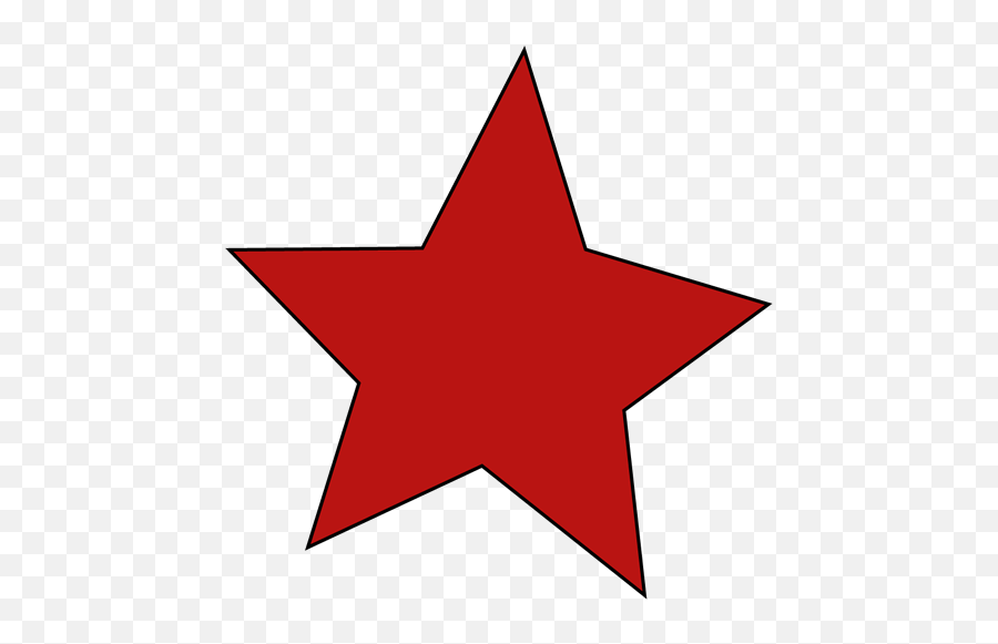 Red Star Clip Art - Red Star Clipart Emoji,1001 Stars Emoji