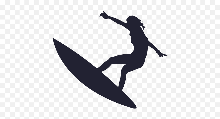 Surf Female Surfer Transparent Png Clipart Free Download - Surfing Transparent Background Emoji,Surf Emoji