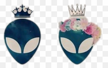 Download Tattoo Life Queen Decoration Extraterrestrial - Alien King And Queen Tattoo Emoji,Princess Emoji