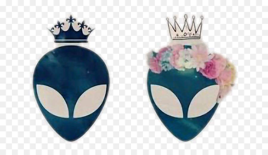 Download Tattoo Life Queen Decoration Extraterrestrial - Alien King And Queen Tattoo Emoji,Princess Emoji