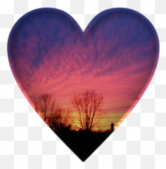 Sunsetheart Orangeheart - Heart Emoji