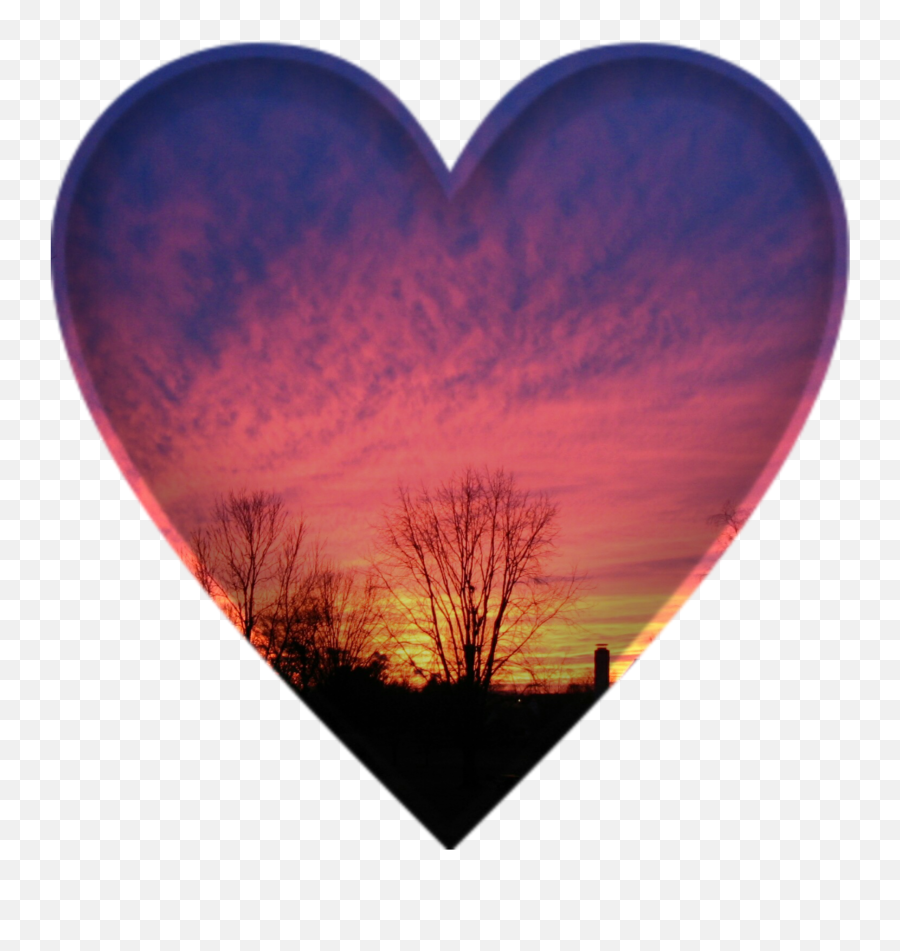 Sunsetheart Sunset Orangeheart - Heart Emoji,Sunset Emoji
