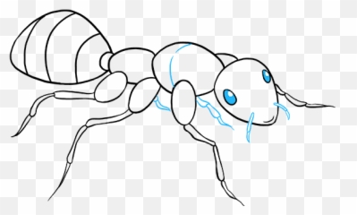 How To Draw An Ant - Really Easy Drawing Tutoria Emoji,Ant Emoji