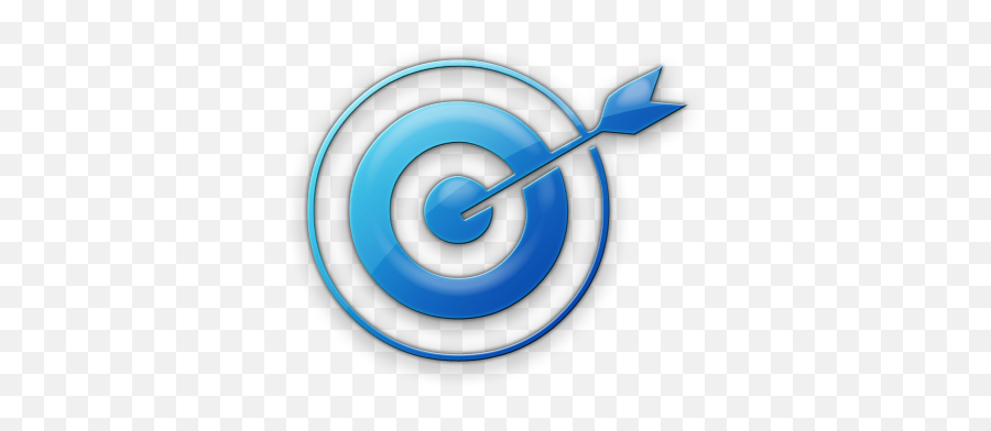 Clipcookdiarynet - Target Clipart Blue Target 8 420 X Blue Transparent Background Target Icon Emoji,Bullseye Emoji