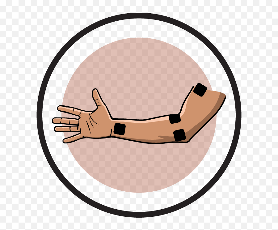 Elbow Clipart Biceps Elbow Biceps Transparent Free For - Tens Pad Placement Forearm Emoji,Flexing Emoji Japanese
