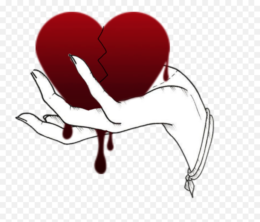 Broken Heart Sticker Challenge On Picsart - Illustration Emoji,Coffee And Broken Heart Emoji