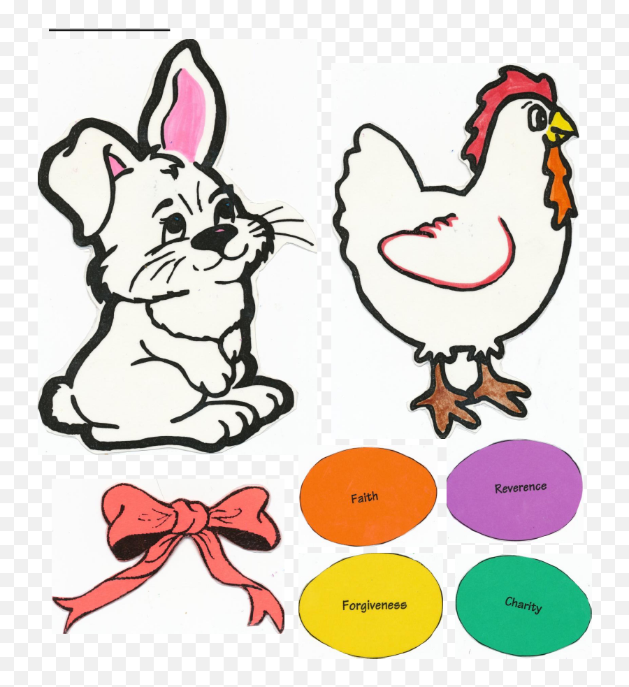 Symbols Of Easter Fhe Lesson U0026 The Story Of How The Easter - Cartoon Emoji,Bunny Emoji Text Symbol