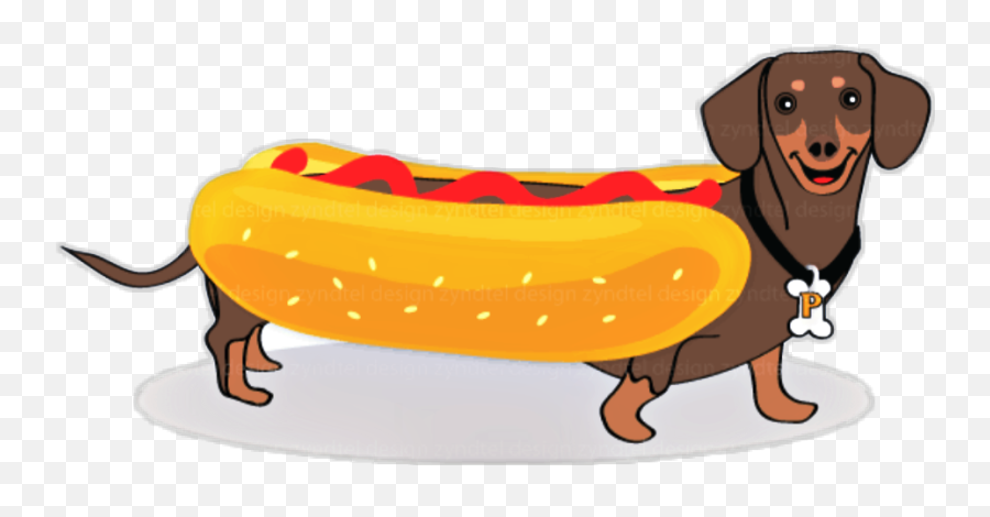 Largest Collection Of Free - Toedit Doghotdog Stickers Dodger Dog Emoji,Hotdog Emoji