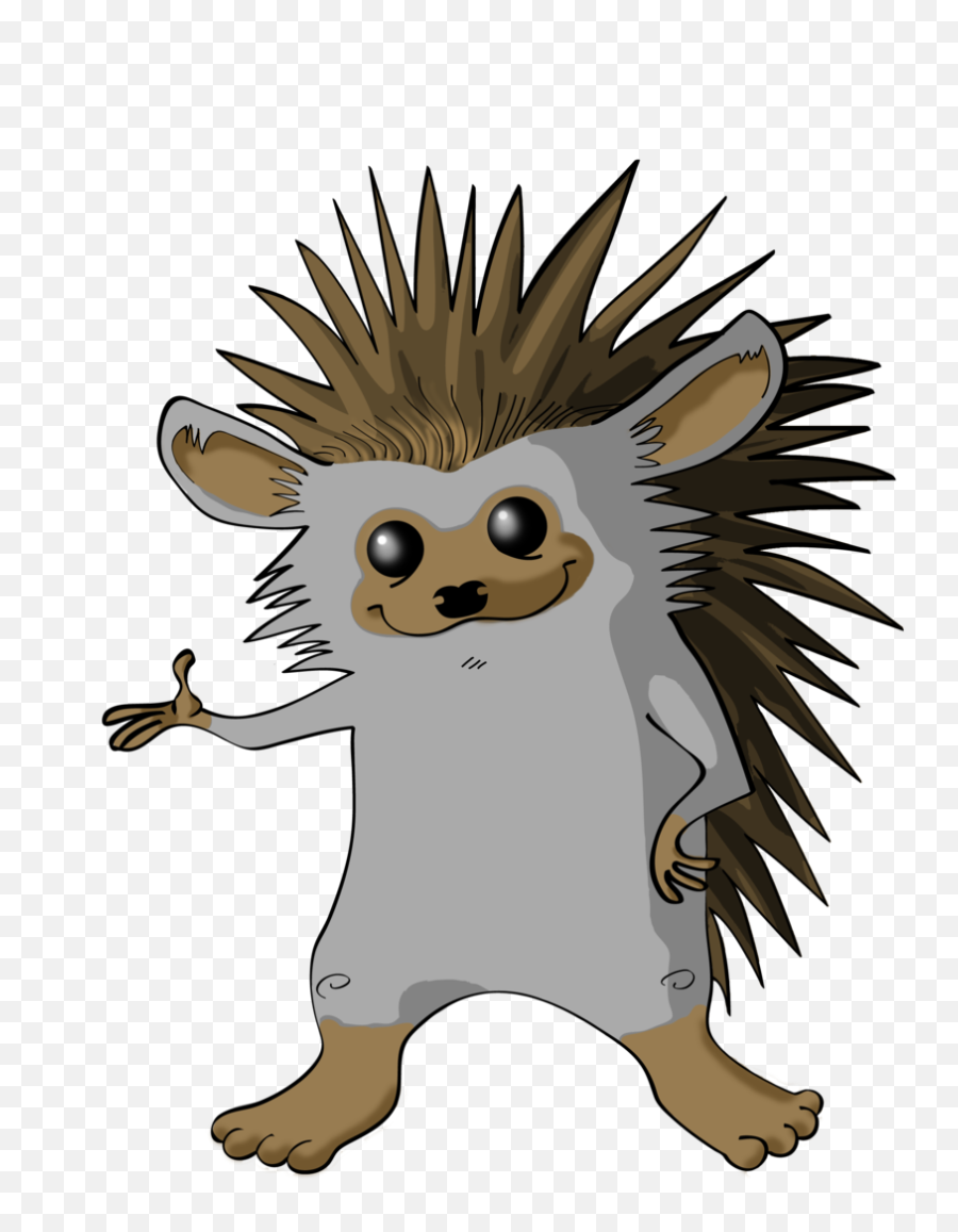 Erizo - Cartoon Clipart Full Size Clipart 3542615 Animals With Spines Clipart Emoji,Porcupine Emoji