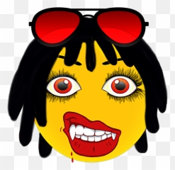 Rastagirl Emoji Dreadlocks Sticker -