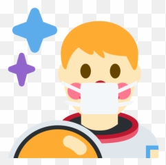 Thinking Astronaut Emoji,Emoji Face Masks