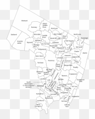 Bergen County Nj Municipalities Labeled - Map Emoji