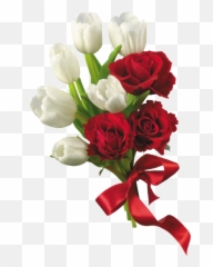 Png Flower Bouquet Various Transparent - White Flower Bokeh Png Emoji,Bouquet Of Flowers Emoji