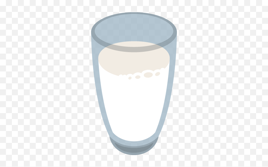 Glass Of Milk Emoji Vector Icon - Illustration,Milk Emoji