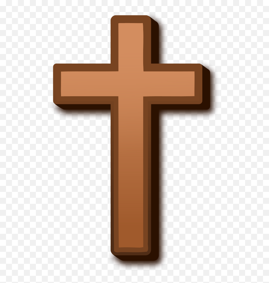 Png Transparent The Cross - Brown Cross Clipart Emoji,Christian Cross Emoji