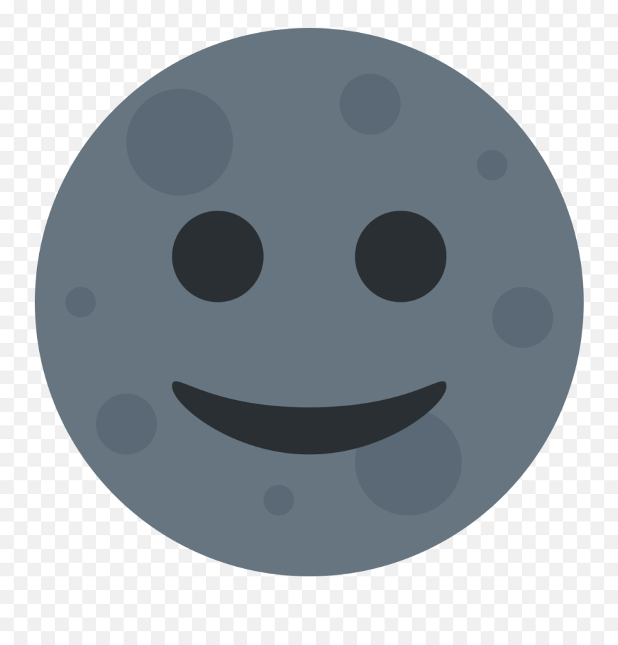 Twemoji2 1f31a - Meaning Emoji,Oni Emoji
