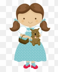 Wizard Of Oz Clipart - Dorothy Cartoon Emoji