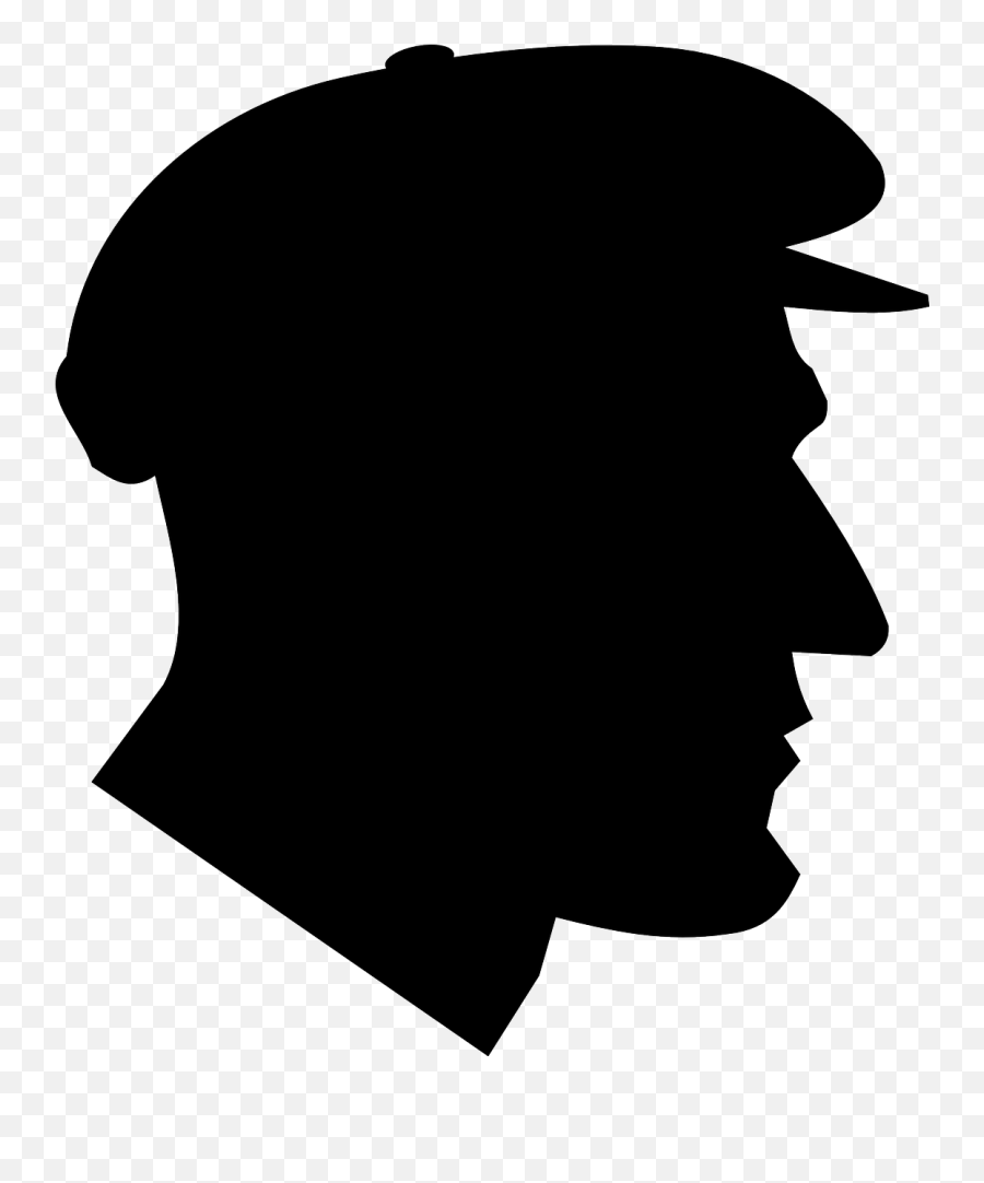 Gangster Mobster Criminal Felon Crook - Ww1 Soldier Head Silhouette Emoji,Gun To Head Emoticon