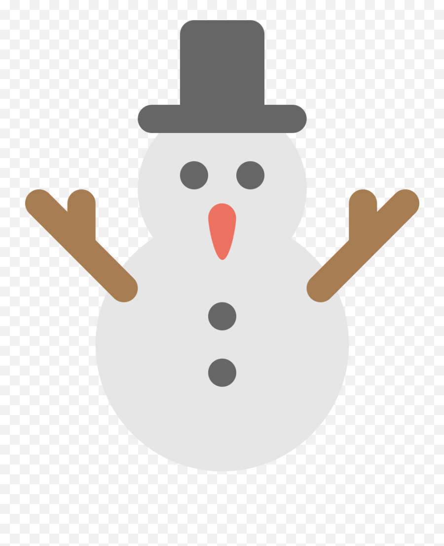 Flat Free Sample Iconset - Snowman Icon Png Emoji,Snowman Emoticon