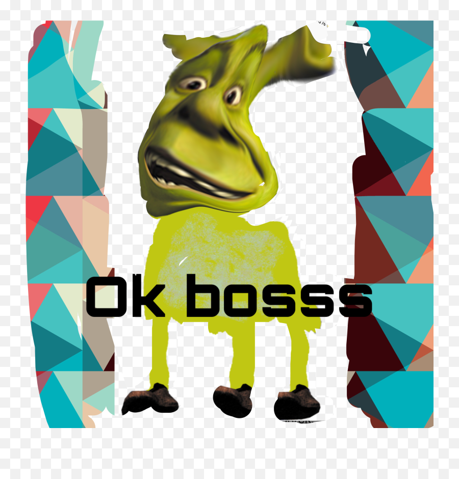 When Shrek Get Spookedjapan Freetoedit - Graphic Design Emoji,Spooked Emoji