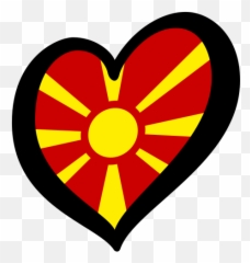 Euromacedonia Del Norte - Macedonia And European Union Flag Emoji