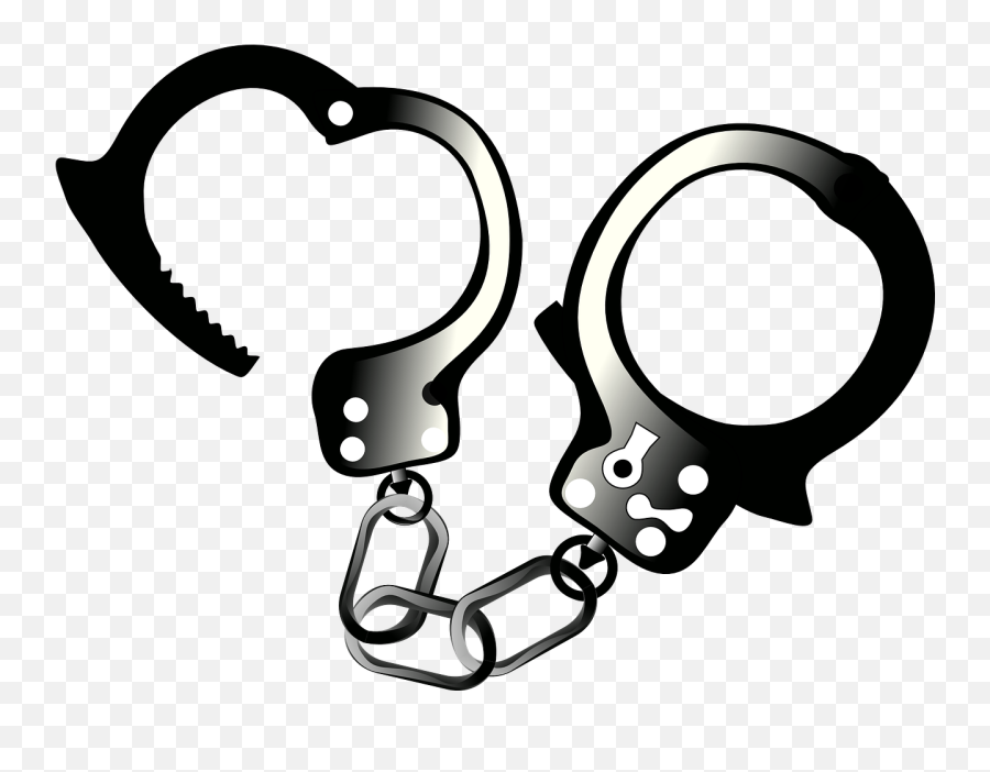 Handcuffs Cuffs Arrest Law Security - Prison Escape Game Quiz Answers Emoji,Surgical Mask Emoji