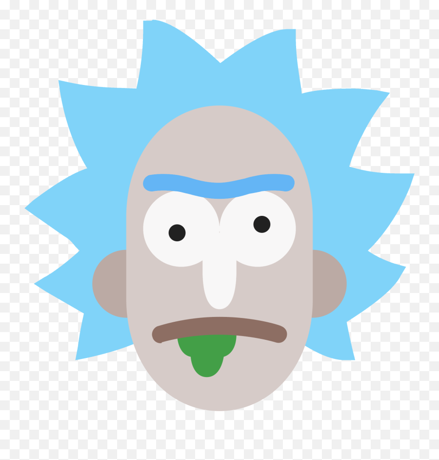 Rick And Morty Icon Transparent Png Clipart Free Download - Icono Rick And Morty Emoji,Rick And Morty Emojis