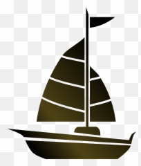 Waves Clipart Sailboat Waves Sailboat - Simple Sailboats Emoji,Sail Boat Emoji
