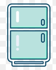 Fridge Icon Image - Refrigerator Clipart Emoji