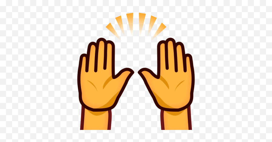 Raising Png And Vectors For Free Download - Both Emojie,Raising Hands Emoji