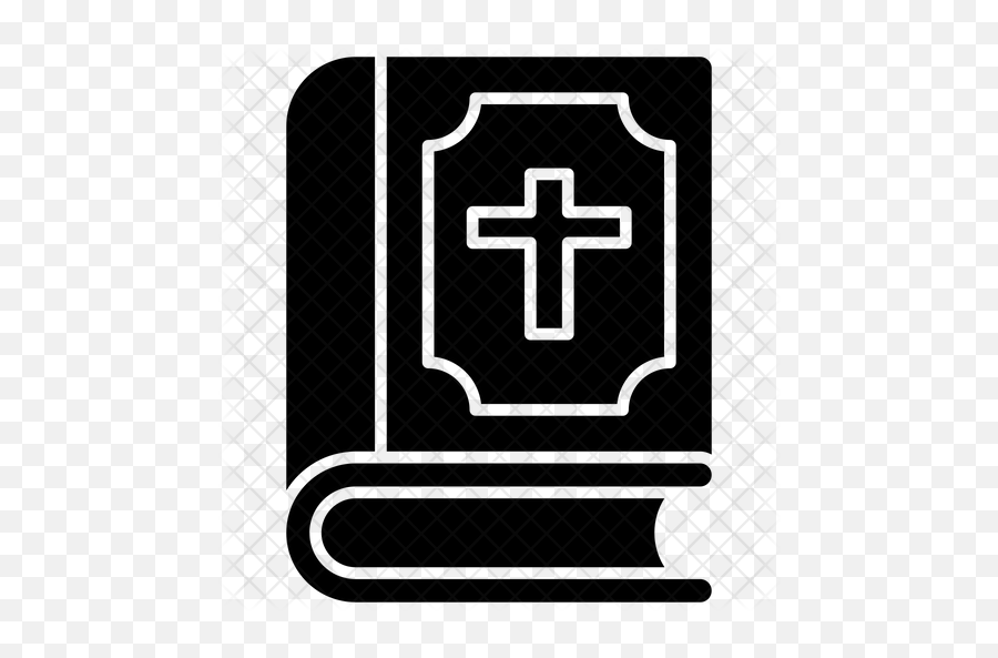 Bible Emoji Icon Of Glyph Style - Quran Png Emoji,Bible Emoji