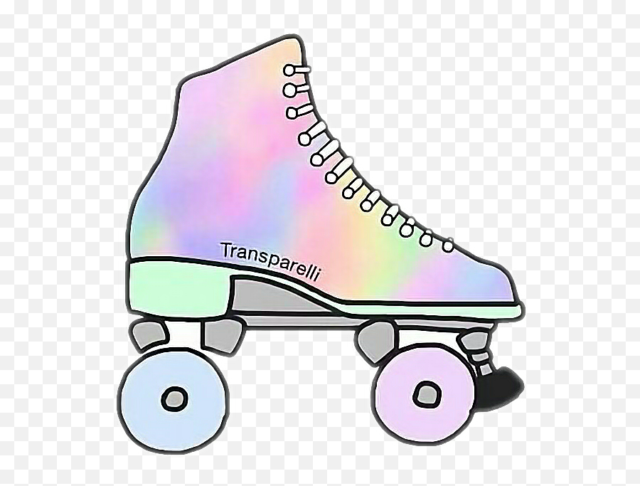 Patines Sticker By - Patines Clipart Transparent Transparent Neon Roller Skates Emoji,Roller Skate Emoji