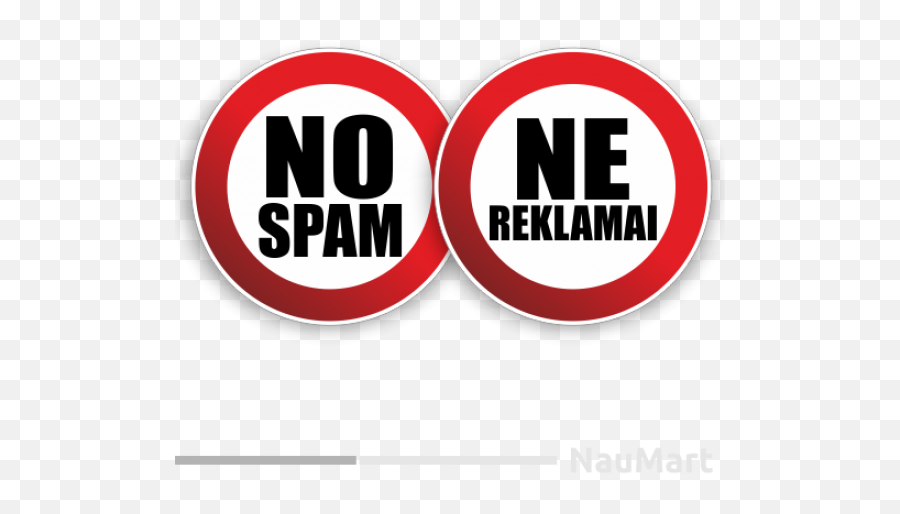 No Spam Prohibition Warning Sign Sticker Decal - Circle Emoji,Spam Emoji