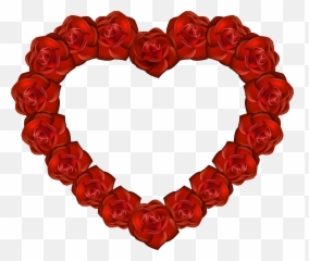 Red Rose Heart Images Download - Roses Png Emoji
