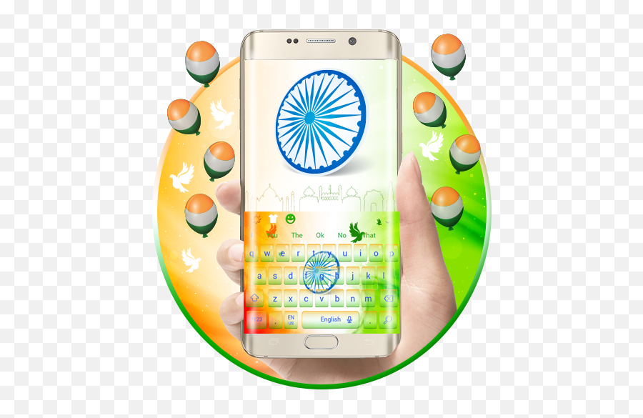 Indian National Flag Keyboard Theme - Apps On Google Play Mobile Phone Emoji,West Indian Flag Emoji