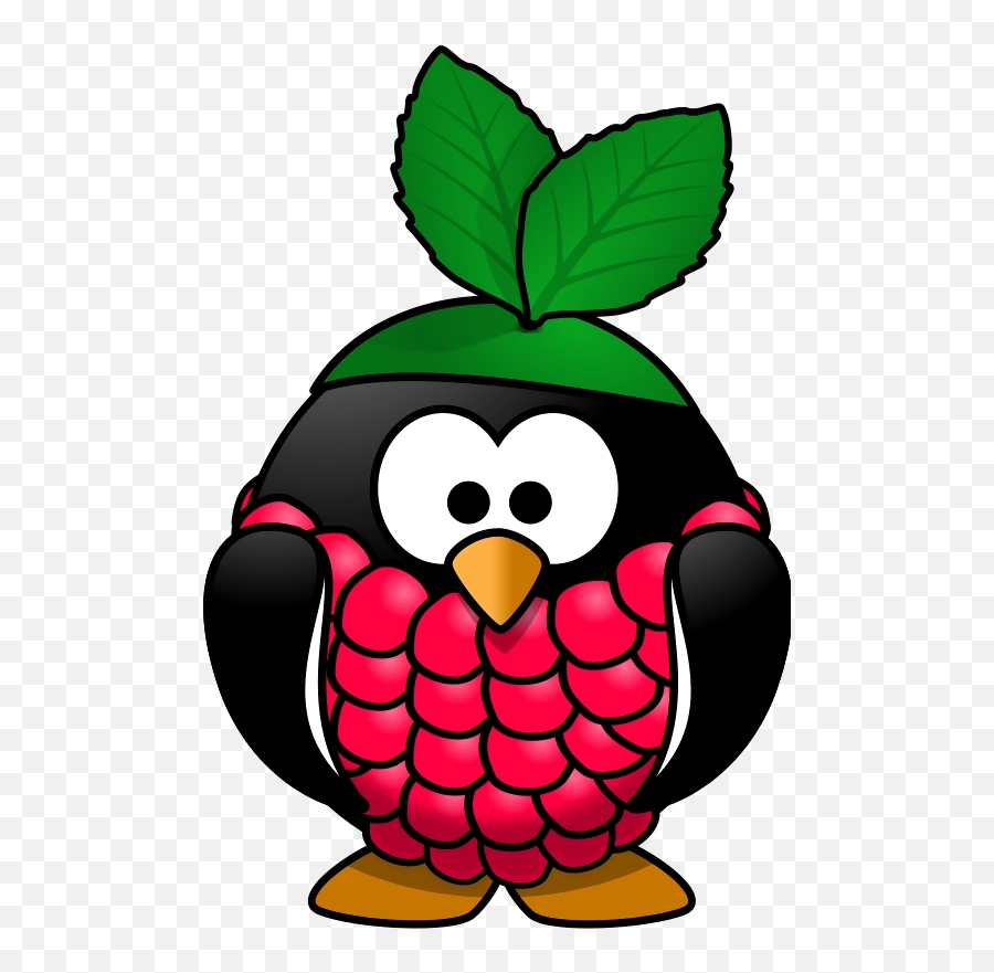 Download Free Png Raspberry Icons Computer Linux Party Pi - Cartoon Penguin Emoji,Emoji Pi
