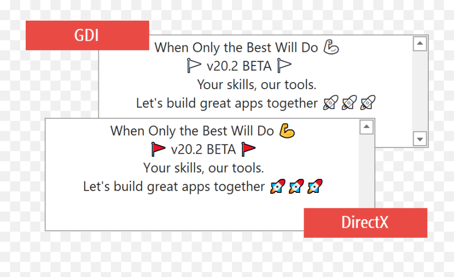 Winforms Textedit U2014 New V202 Features - Vertical Emoji,B Emoji
