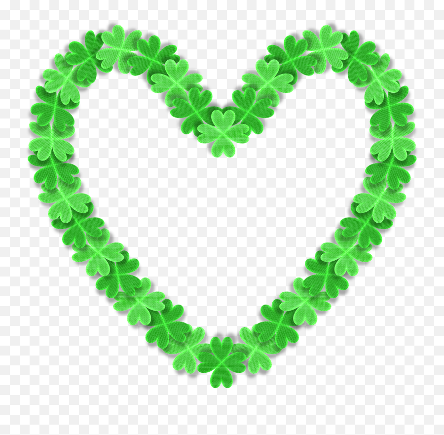 Love3d Heartshamrockcloverst Patricku0027s Day - Free Image Saint Day Emoji,Shamrock Emoji