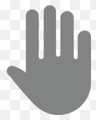 Raised Hand Emoji For Facebook Email Sms - Sign,Hand Emojis