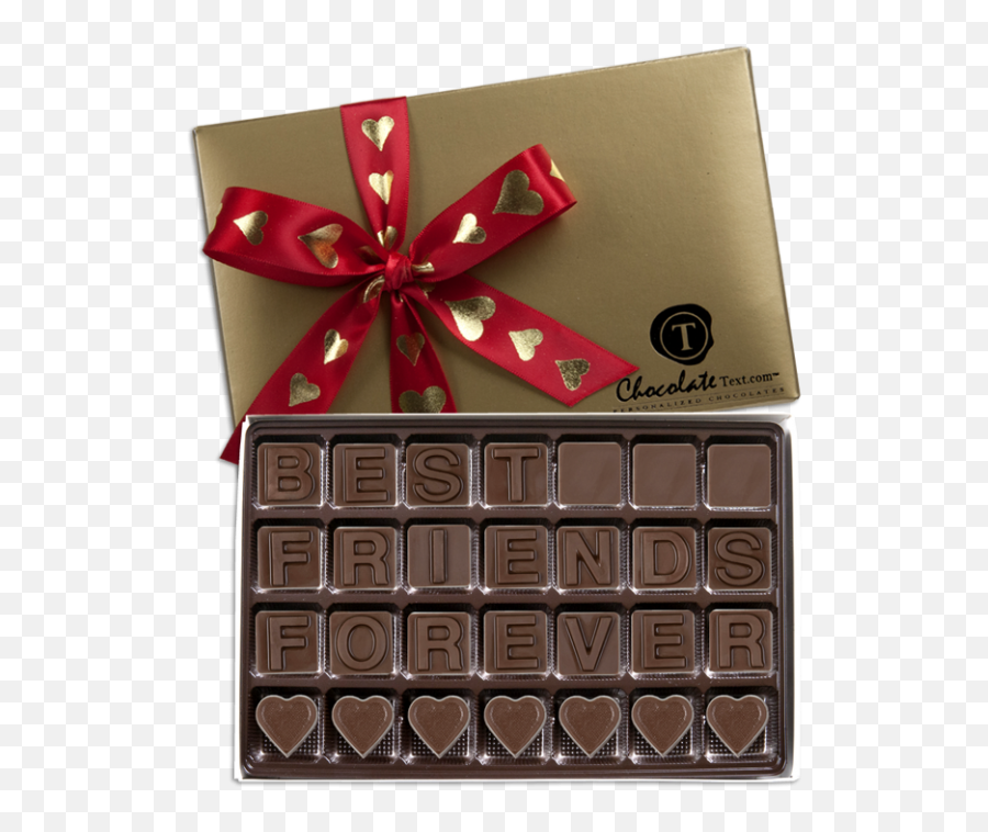 Personalized Chocolates Perfect For Valentineu0027s Day - Chocolate Pic Hd Gift Emoji,Ribbon Emojis