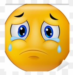Carta Da Parati Emoticon Triste Smiley Pixers - Emoji