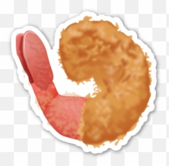 Untitled Transparent - Sticker Emoji Shrimp,Sushi Emoji