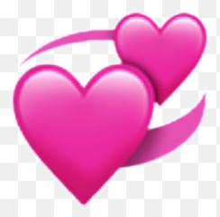 Ios Emoji Iphone Ios Heart Hearts Spin Edit Stic - Iphone Emoji Hearts Png,Emoji Hearts